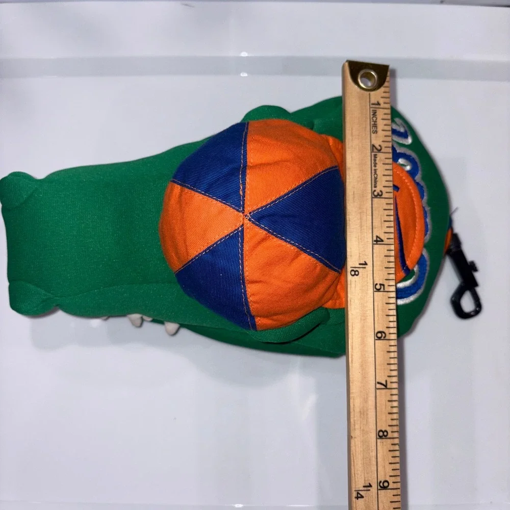 Vintage Florida Gators Mascot Hand Puppet 1994 Rowdy Gator OS Green Good Stuff